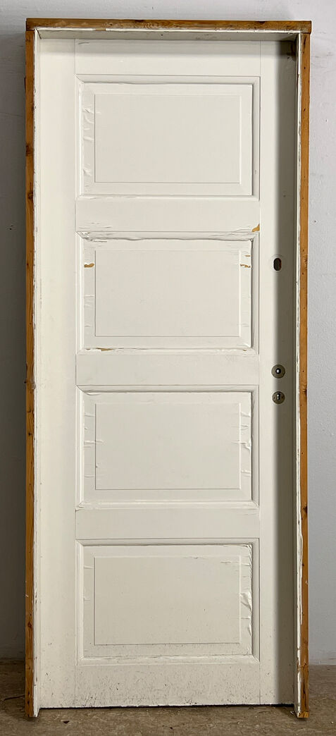 Fyldningsdør med karm