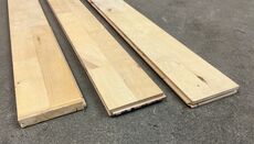 Korte 21mm massive Junckers bøgeparket uden søm