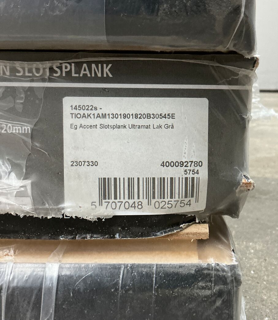 Timberman slotsplank 6,2 m2