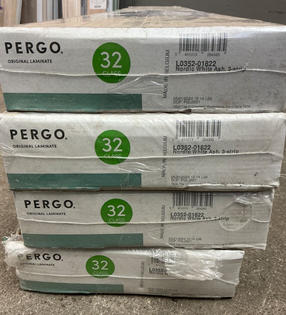 Pergo Nordic white ash 6,3 m2