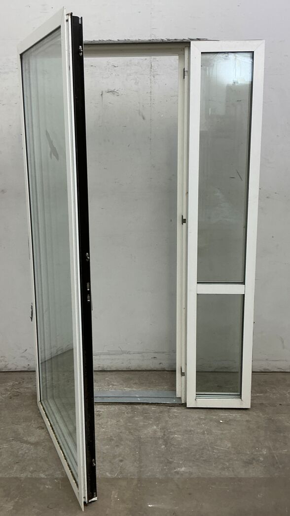 Terrassedør med sideparti