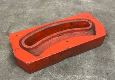 Støbeform fra Holbæk Jernstøberi