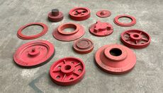 12 stk. støbeform fra Holbæk Jernstøberi