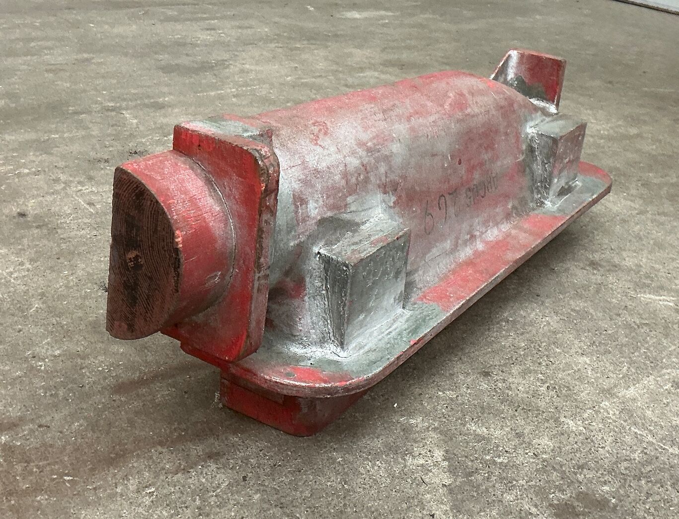 2 stk. støbeform fra Holbæk Jernstøberi