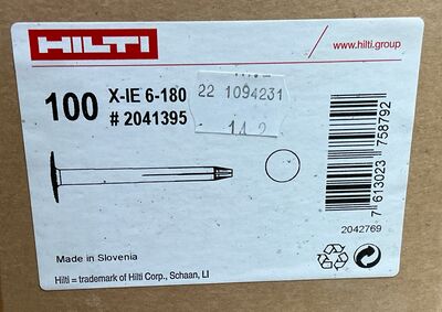 Samlet 5 ks. - Dybler til isoleringsbatts ca. 500 stk.