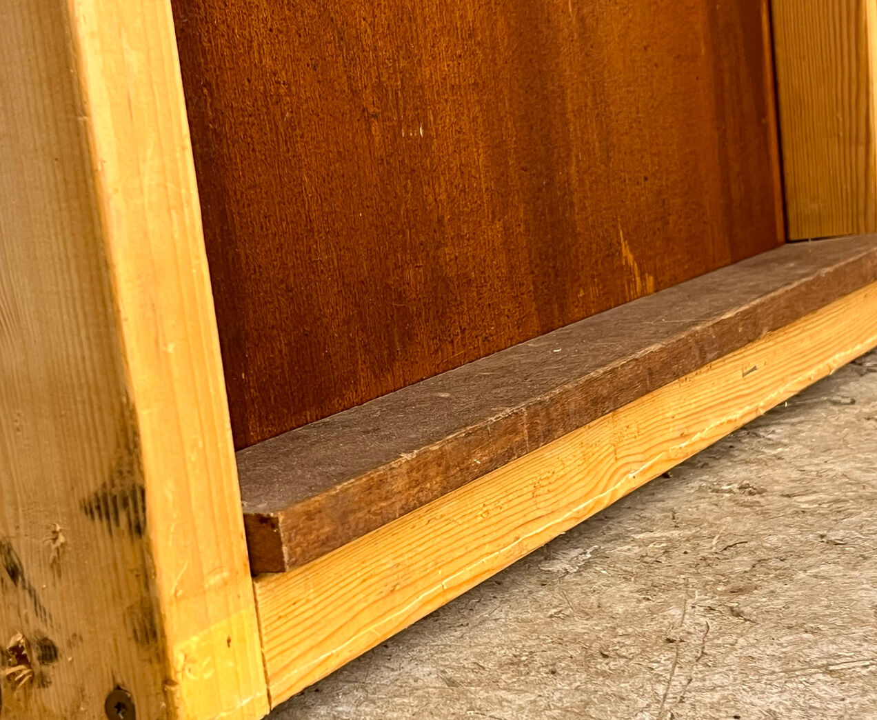 Sprossedør med karm