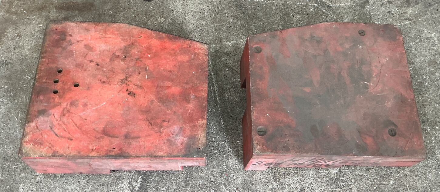 Støbeform fra Holbæk Jernstøberi