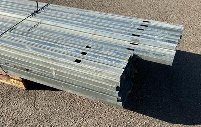 134 stk Stålprofil 70/40-0,46 L: 2985 til 3600 mm