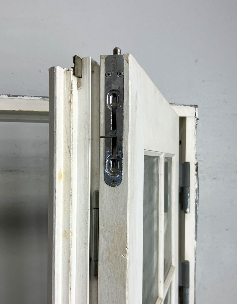 Dobbelt terrassedør med karm