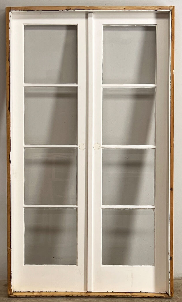 Fransk dør med karm