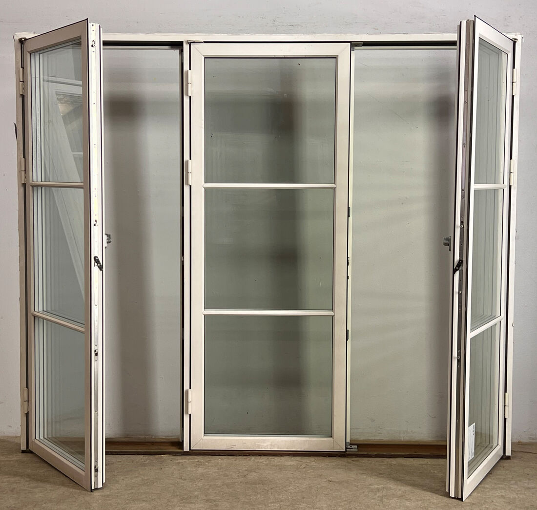 3-fløjet terrasedør med 3-lags glas