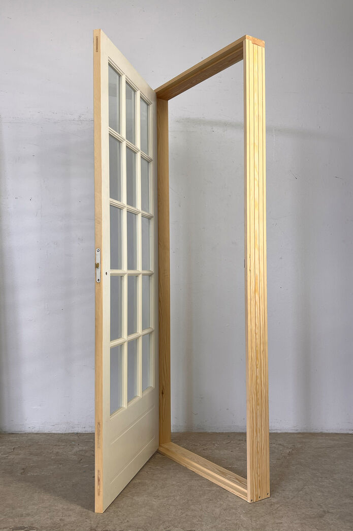 Sprossedør med karm