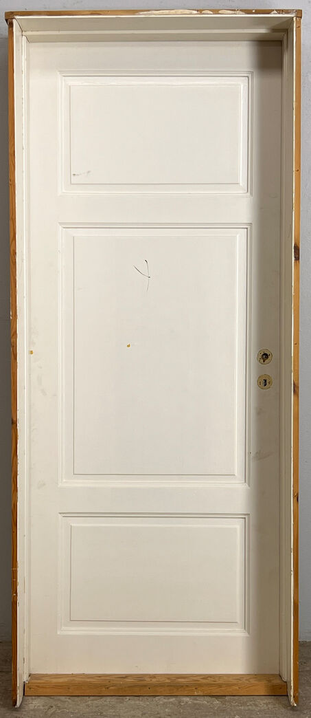 Fyldningsdør med karm