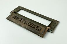 Brevsprække i messing