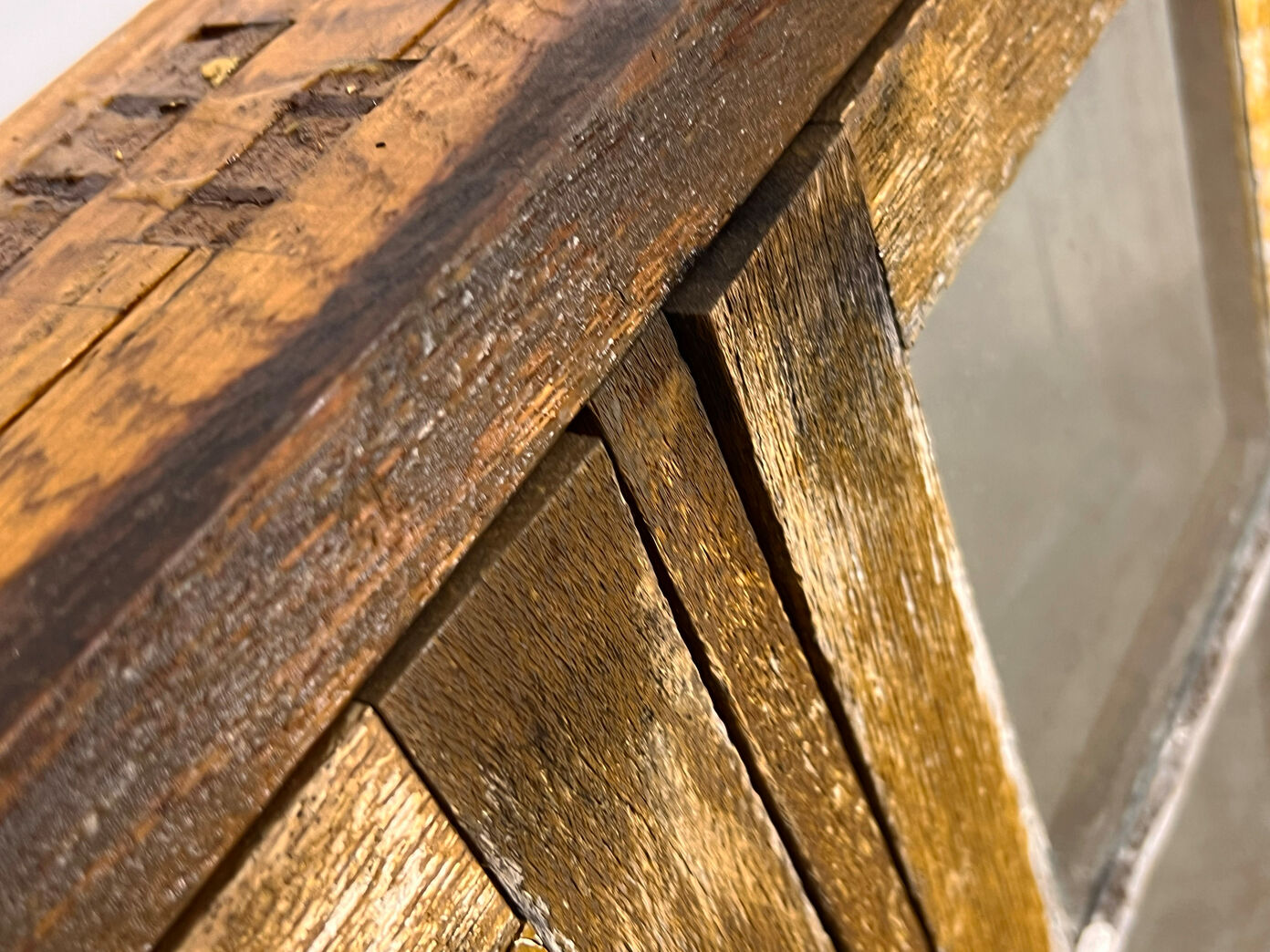 Sprossevindue i egetræ