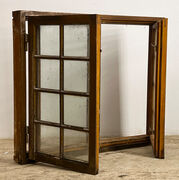 Sprossevindue i egetræ