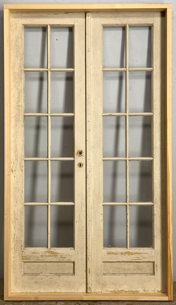 Fransk dør med karm