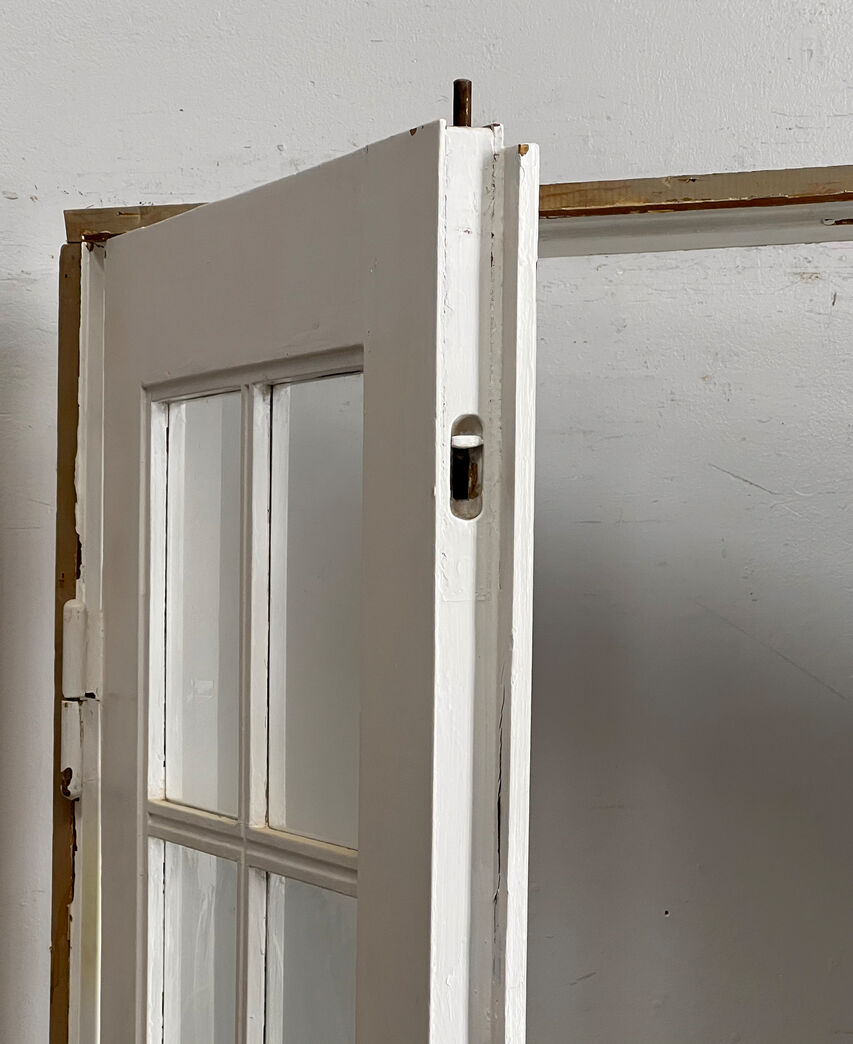 Fransk dør med karm