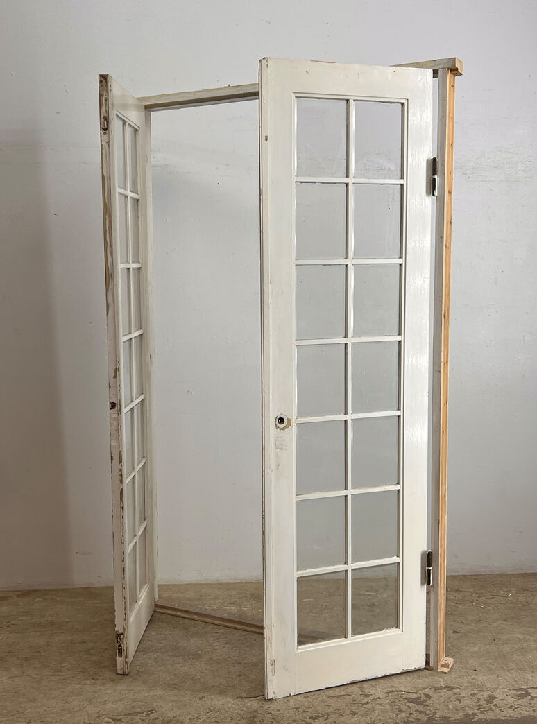 Fransk dør med karm