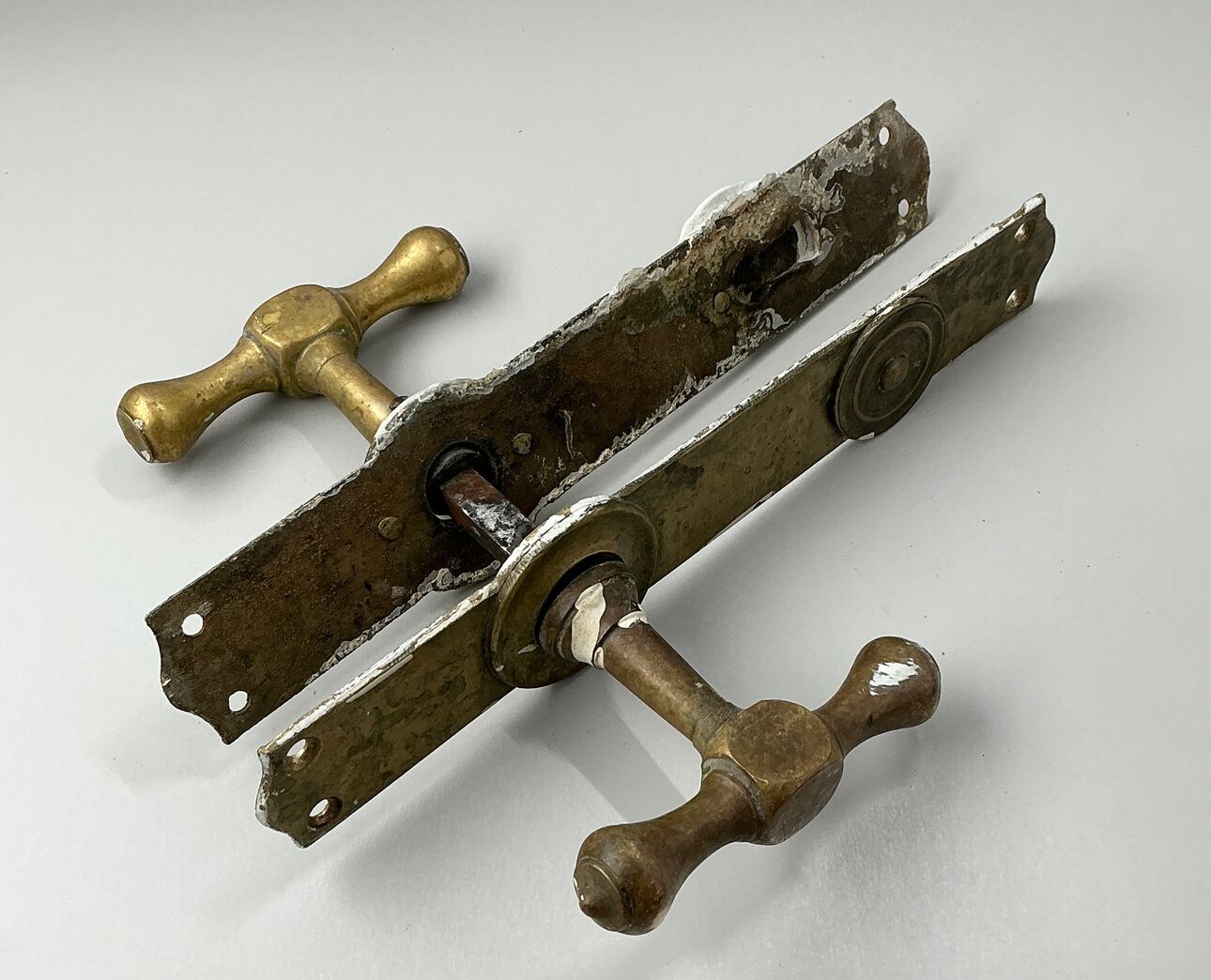 Krydsgreb m. langskilte