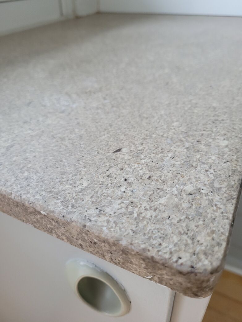 Malet komplet 60'er køkken