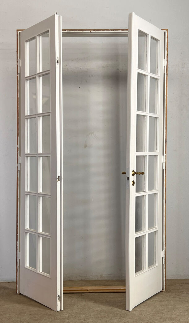 Fransk dør med karm