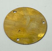 Messing blinddæksel til gamle døre