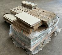60 m2 Væg/gulv fliser farve Beige 298x598 mm