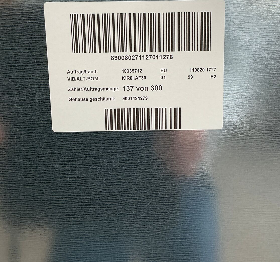 Bosch integrerbart køleskab 319 liter