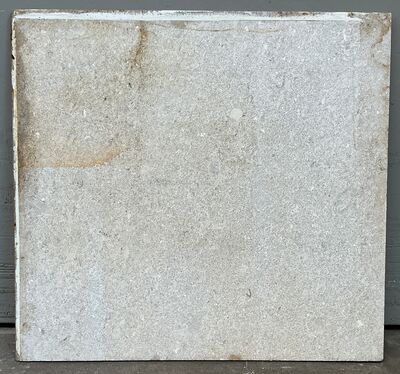 Terrazzo hjørneplade fra 60'er køkken 66,4x62,2cm