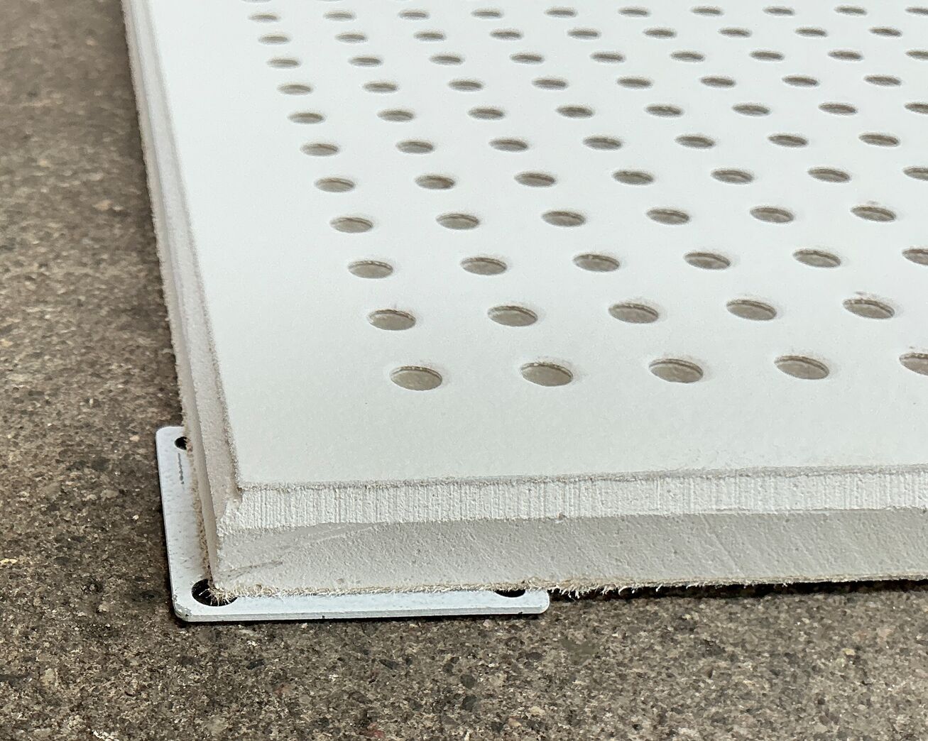 Gips akustikloft 57,5x57,5x12,5 cm