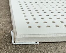 Gips akustikloft 57,5x57,5x12,5 cm