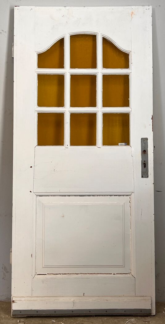 Fyldningsdør med glas