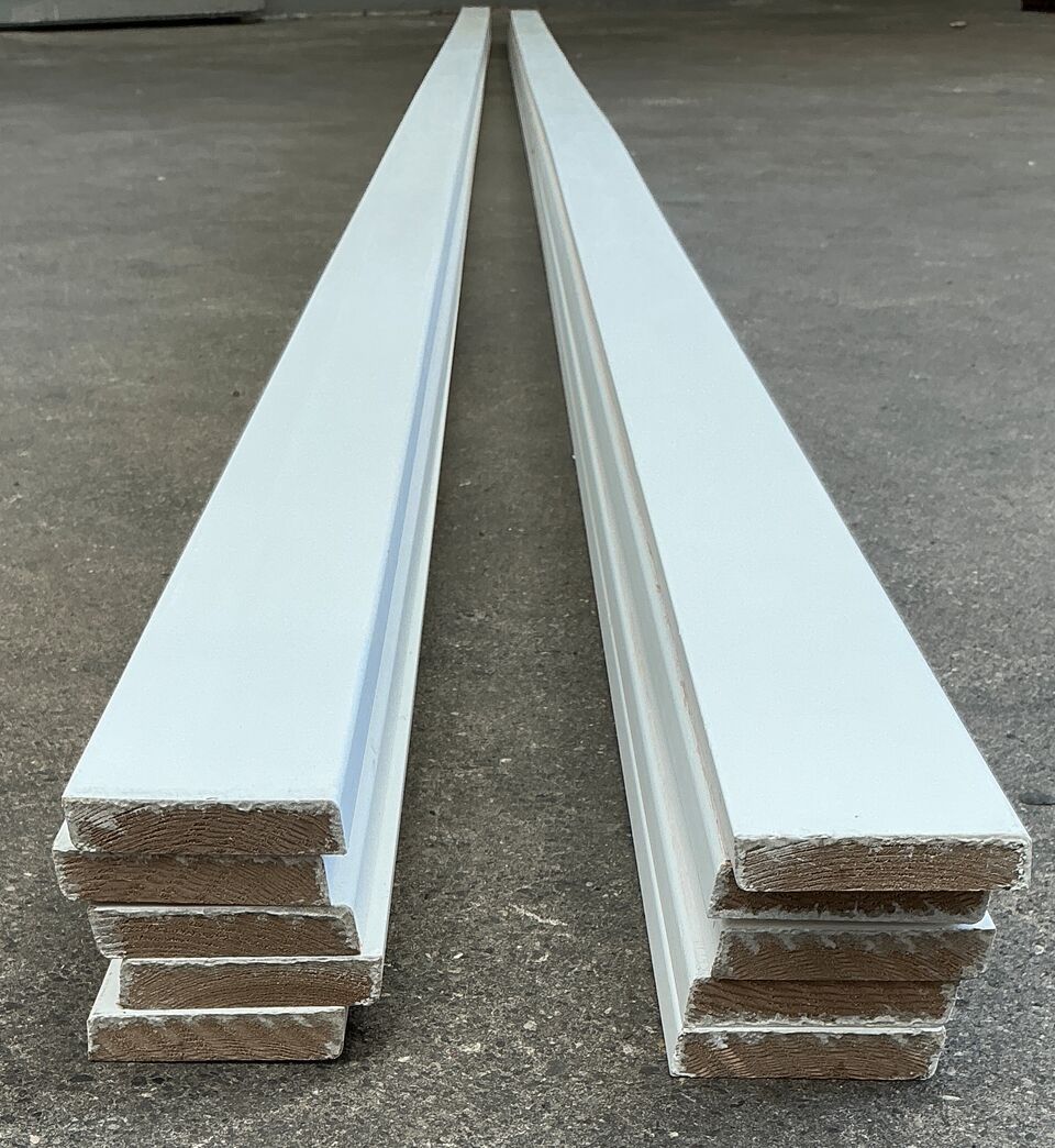14x65 mm Fodlister Fyr Hvid - 44,5 m