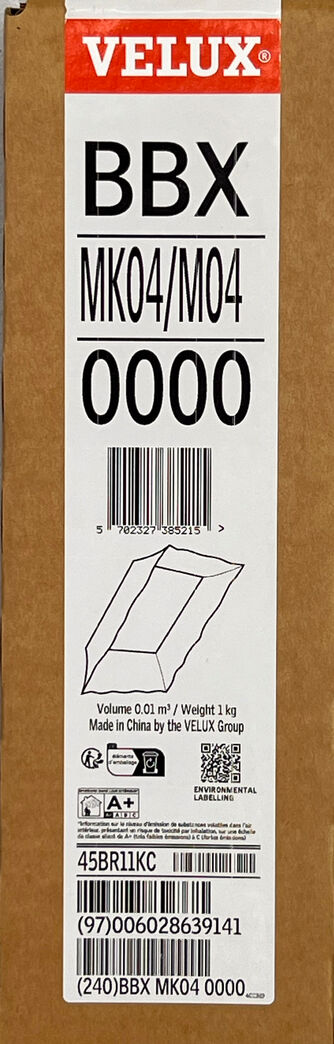 Velux -BBX MK04/M04 dampspærrekrave 78 x 98 cm