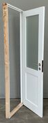 Badeværelsesdør med glas 68 cm