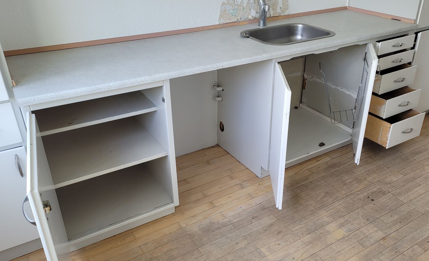 3 Køkkenmoduler fra 60'erne