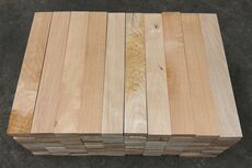 100 stk. Bøgestave 21x57x405 mm