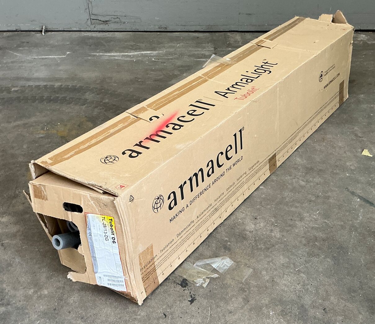44 stk Armacell Tubolit DG Rørisolering (TL-28/13-DG)