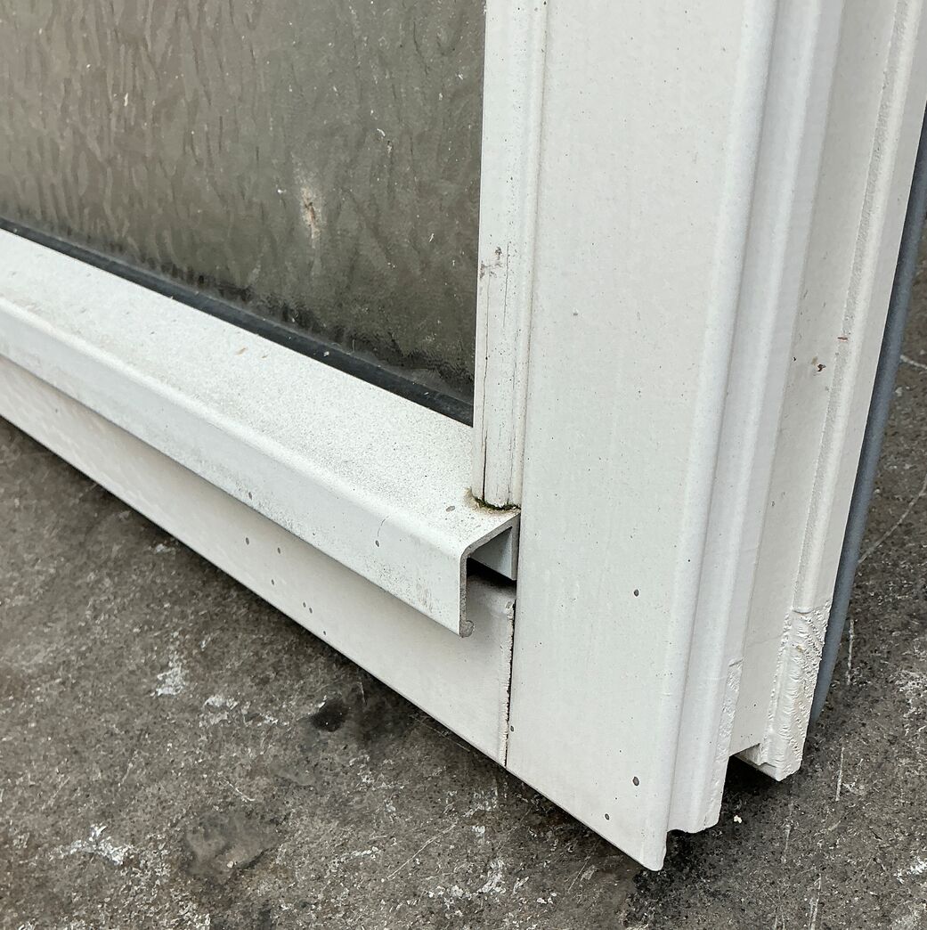 Termovindue med matteret glas - 60 cm