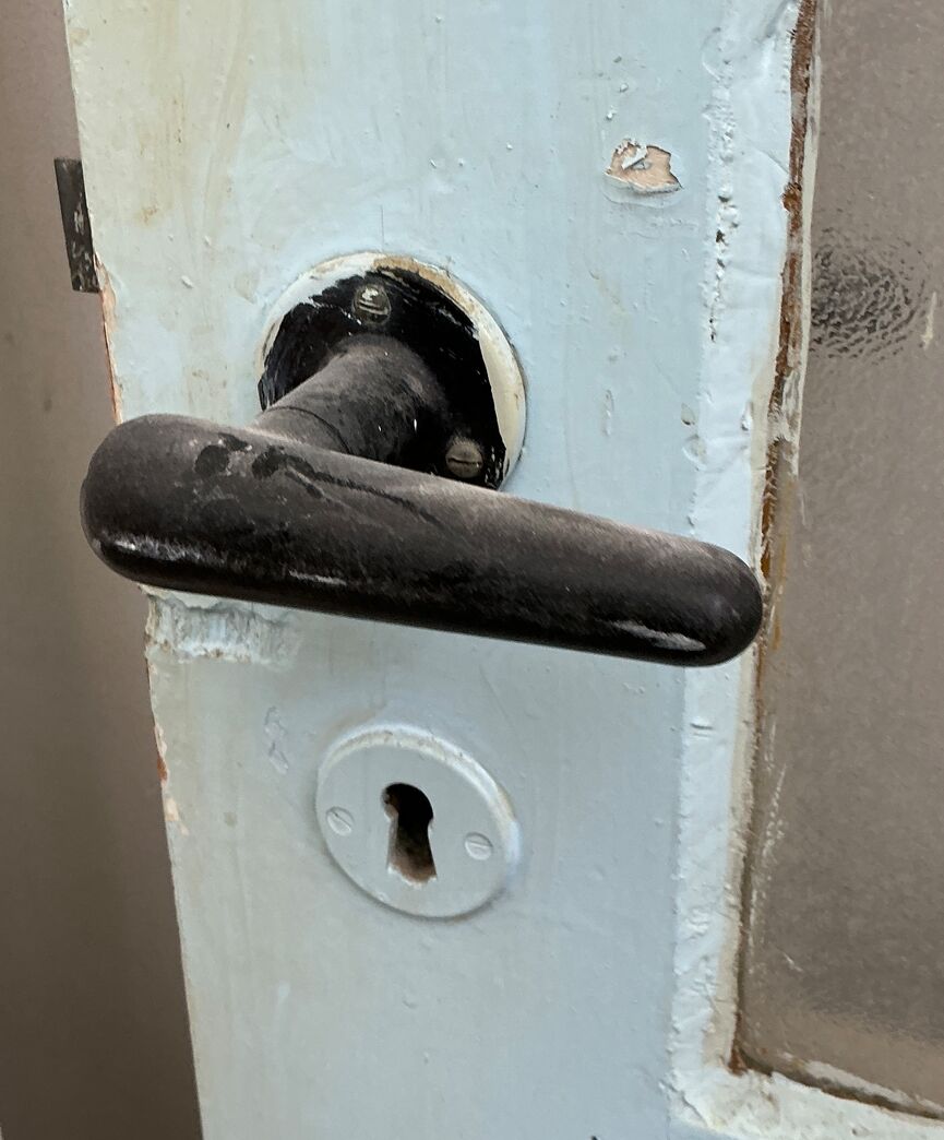 Fyldningsdør med glas / Skillerumsvæg