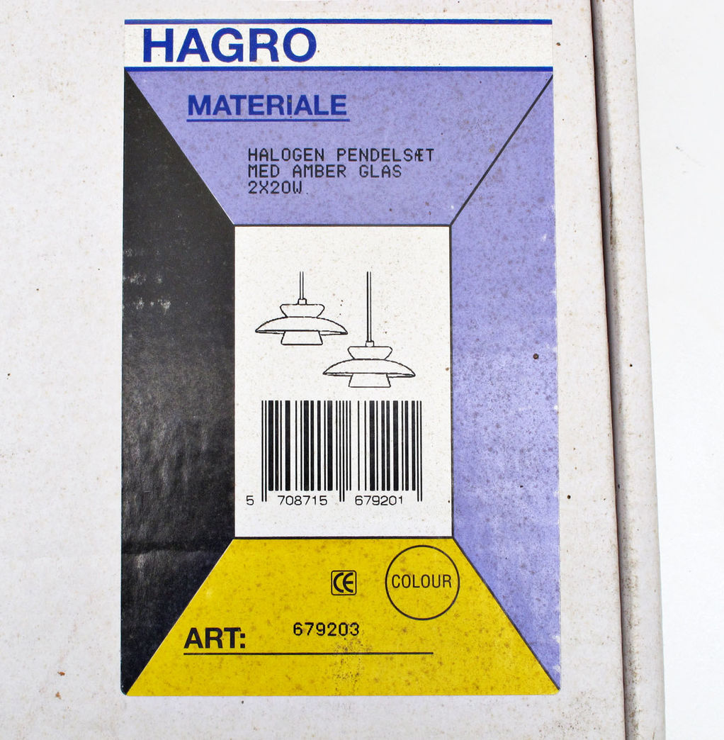 HAGRO halogen pendelsæt