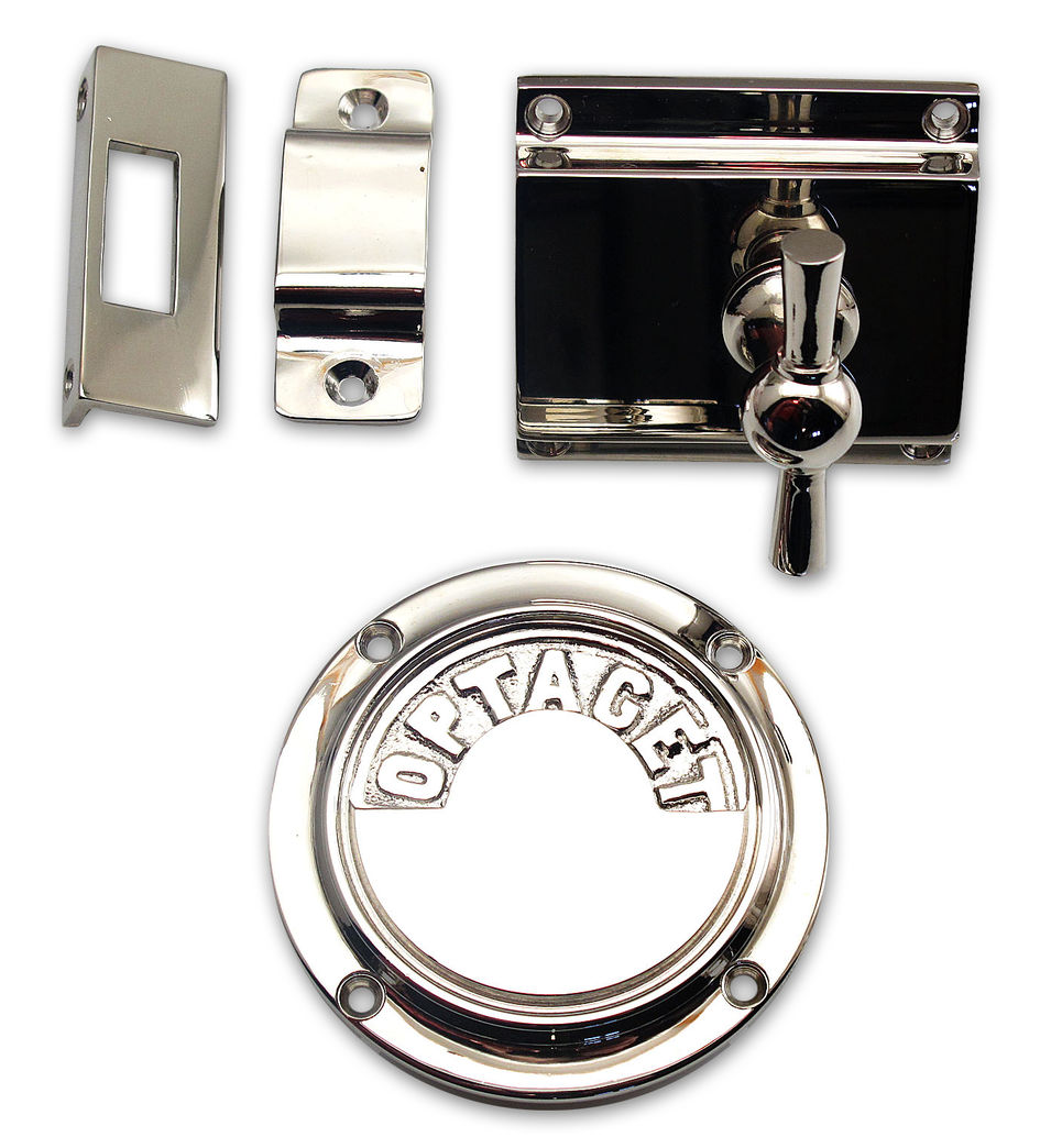 Toiletmarkering Ø 72 mm. -forniklet