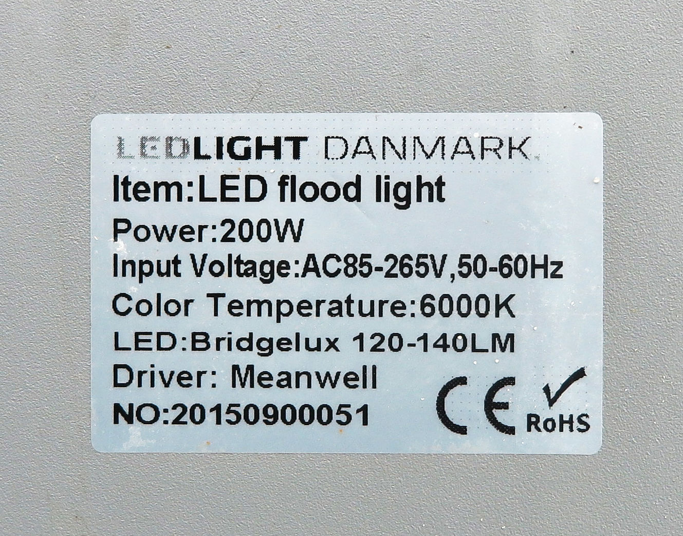 Arbejdslampe LED