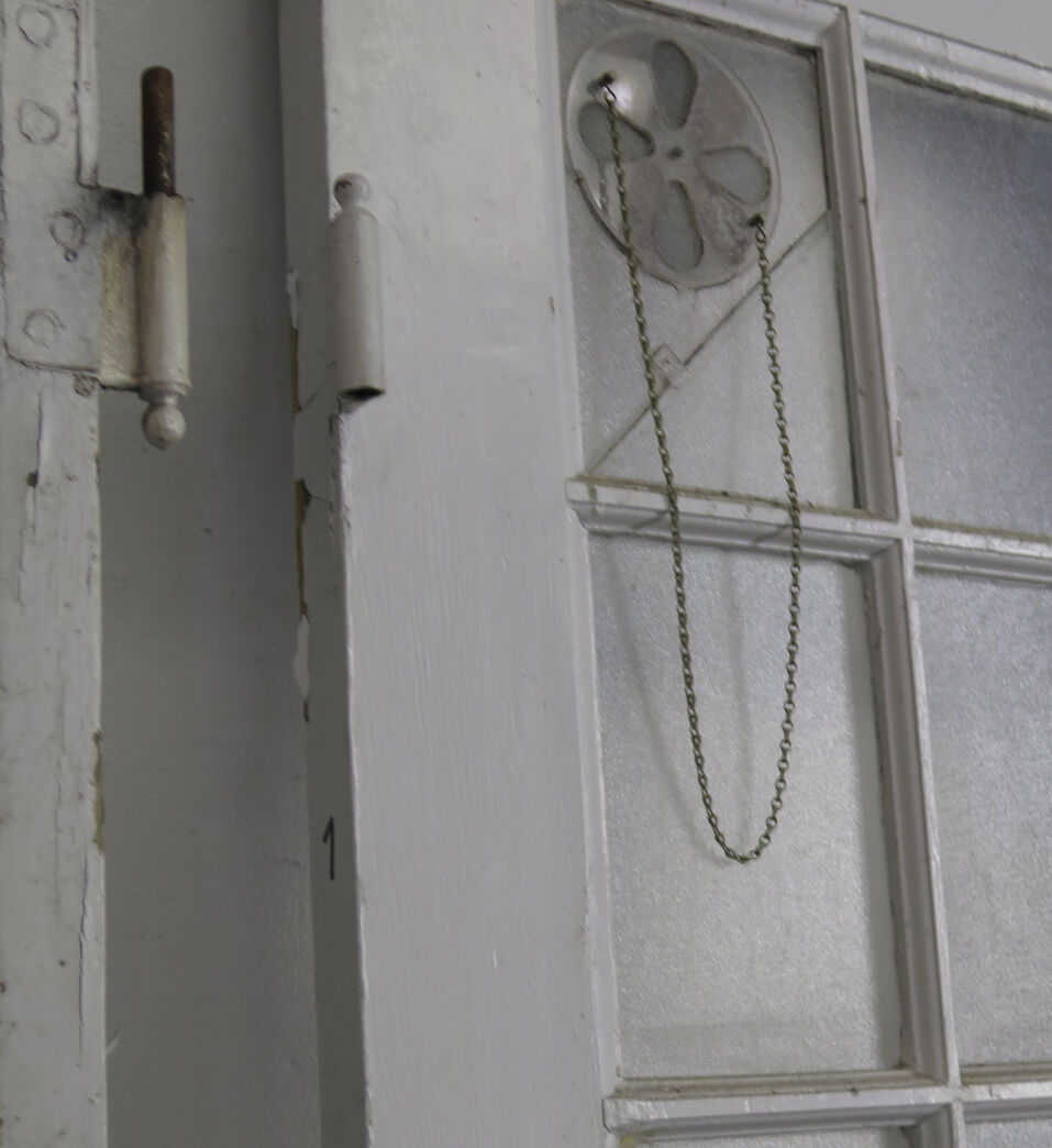 Dobbelt yderdør med karm