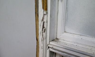 Enkeltlagsglas vindue