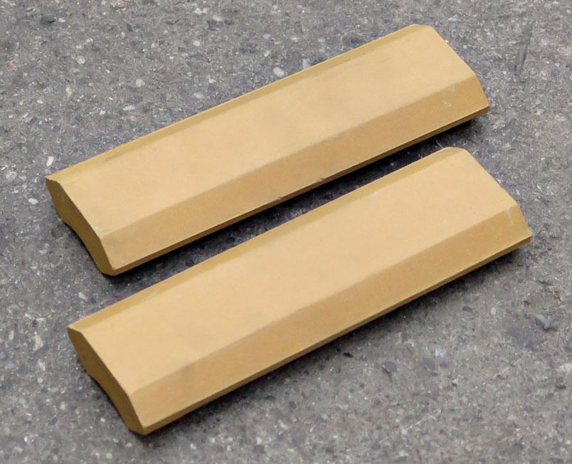 Hulkehlliste, gul klinke, 14,9cm