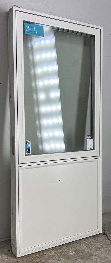 Vinduesparti fra Rationel med energiglas