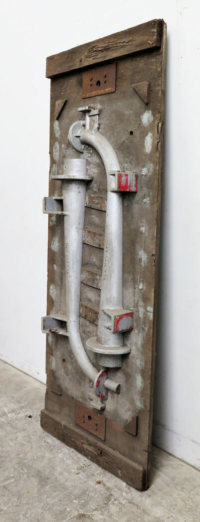 Vægdekoration støbekliché på plade 80x200cm