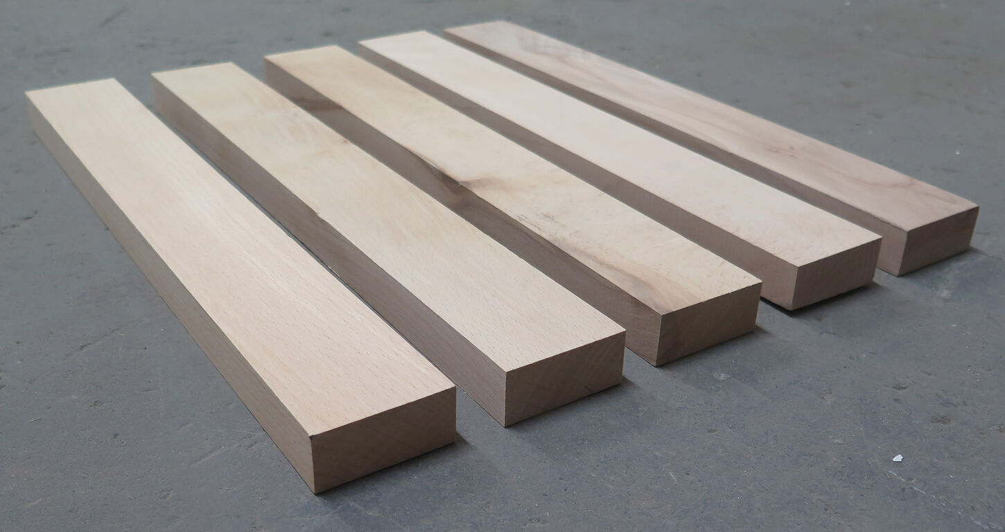 Bøgetræsstave 21x57x405 mm